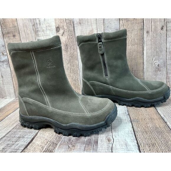 Kamik Soulful RSG3U FK2529X Grey Suede Mid Winter Boot sz 7 - Picture 4 of 9